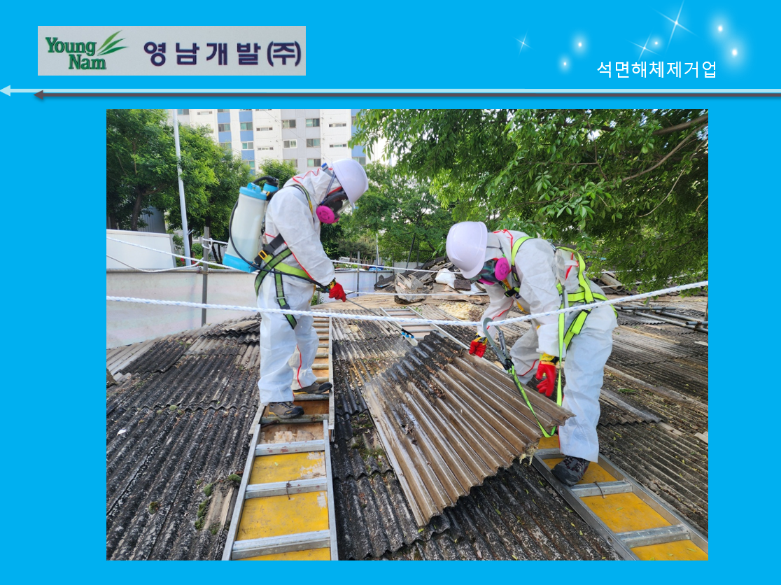 석면해체제거업
